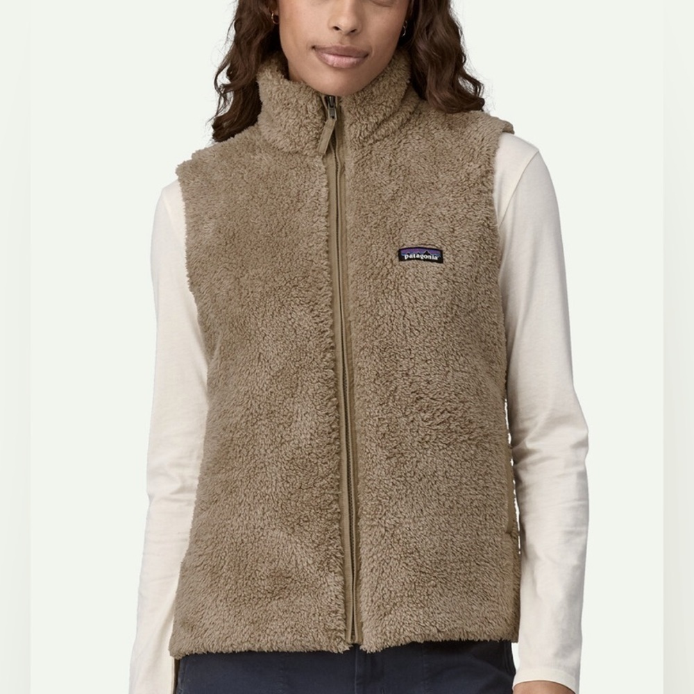 Patagonia Los Gatos tan vest, small